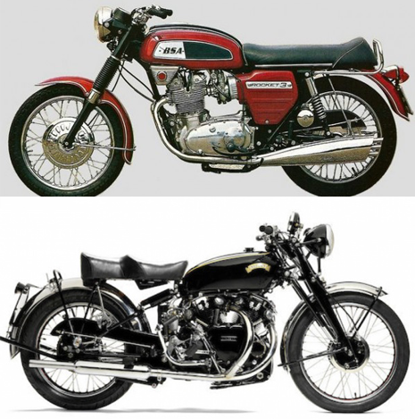 Vintage Motorcyle Parts